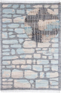Morgenland Sisalteppich - Alistair - rechteckig - 200x150 - Blau