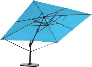 Sonnenschirm türkis 3 x 4 Meter