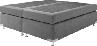 Westfalia Schlafkomfort Boxspringbett Holland, ohne Kopfteil, frei im Raum stellbar