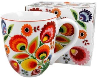 DUO ETNO 25521 XXL Becher 1000 ml New Bone China Porzellan