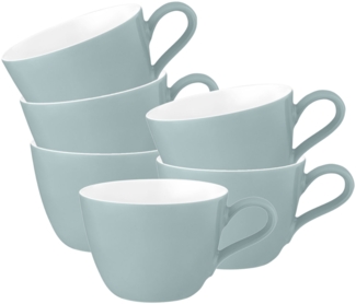 Seltmann Weiden Life Fashion Kaffeetasse 240 ml 6er Set Green Chic
