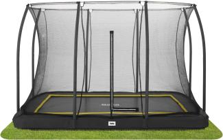 Salta 'Comfort Edition Ground' Rechteckiges Bodentrampolin mit Netz, schwarz, 305x214 cm