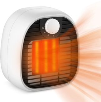 ZMH Heizlüfter Energiesparend Heizung Keramik - Heizgeräte Elektrisch 3 Modi PTC Keramik Heizstrahler Innenraum 1000W Oszillation Räume Heizofen Elektroheizer Überhitzungsschutz