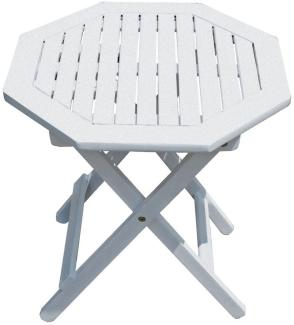 Gartentisch Tisch GLENDALE Garten Klapptisch Balkontisch Holztisch achteckig