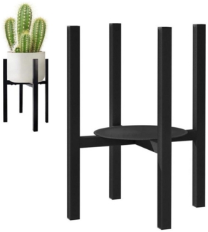 NUODWELL Blumenständer Verstellbarer Blumenständer, Metall Pflanzenständer, Blumenhocker, mit Tabletts für verschiedene Topfgrößen
