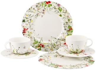 Rosenthal Brillance Fleurs Sauvages Set 6tlg. Fahne