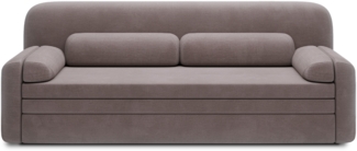 Eltap Elioss Sofa (Tabbris 22) mit Schlaffunktion, Braun, 89 x 87 x 236 cm