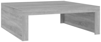 Couchtisch Grau Sonoma 100 x 100 x 35 cm Holzwerkstoff [815997]