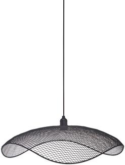 PR Home Vivi moderne Drahtgeflecht Pendelleuchte schwarz 61cm E27