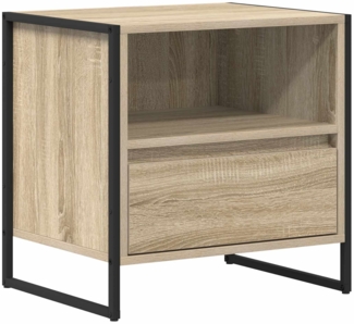 vidaXL Nachttisch Sonoma 50 x 39,5 x 50 cm Holzwerkstoff 886668