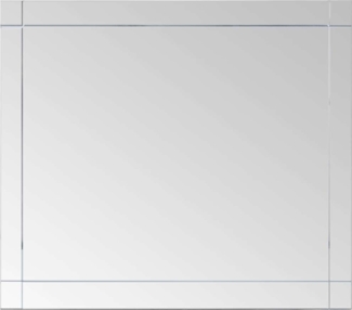 vidaXL Wandspiegel 100x60 cm Glas 249534