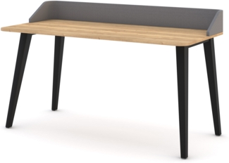 ASSMANN Sekretär Retaro Anthrazit 120 x 60 x 74 cm Metall Holz