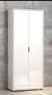 Home affaire Mehrzweckschrank Stauraumschrank, Breite 72,5 cm, Höhe 178 cm (1-St) 2-türiger Schrank, 3 kleine + 1 großer Boden, hochglanz lackiert