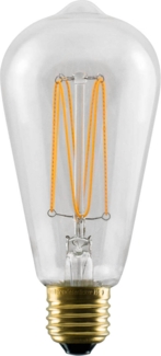 SLV LED Rusika Soft Cage, LED-Leuchtmittel, E27, PHASE, 6W, 2200K - LED Lampen Sockel E27