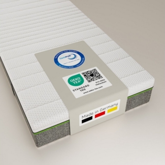 Taschenfederkernmatratze Feel like Latex, Beco, 24 cm hoch, innovative PUR like Latex Auflage, "Sehr gut" getestet