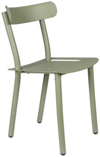 Stuhl Gartenstuhl FRIDAY Aluminium Grün von ZUIVER