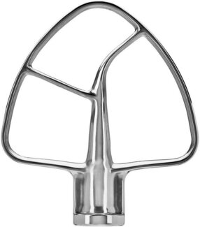 KitchenAid Flachrührer 5KSM5THFBSS, Zubehör für Zubehör passend für Küchenmaschine 4.3L & 4.8L Schüssel