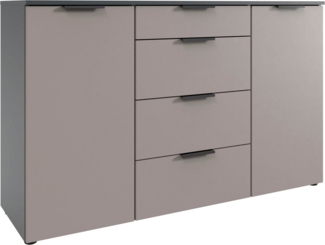 Wimex Kombikommode Oxford by fresh to go, mit Schubladen, in 2 Größen (81 oder 135cm breit, 92cm hoch, 41cm tief), Mit Soft-close Beschlägen, Kommode Made in Germany