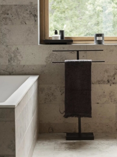 blomus Handtücher -FRINO- Luxuriöse Hand- & Badetücher mit Fransen-Design, Bio-Baumwolle, Luxuriös, Baumwolle, Fransen-Design, Pflegeleicht, 60 °C waschbar