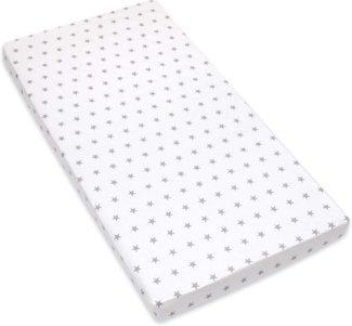 Amilian Spannbettlaken Spannbetttuch für Babybett Kinderbett Baby 100% Baumwolle 120x60 cm, Gummizug: an den Ecken, in vielen Mustern erhältlich