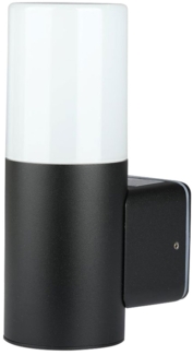 Wandleuchte, Aluminium, schwarz, H 25 cm, VT-7616