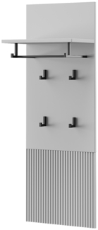 Wandgarderobe Eliza Grau 43 x 120 cm Vicco