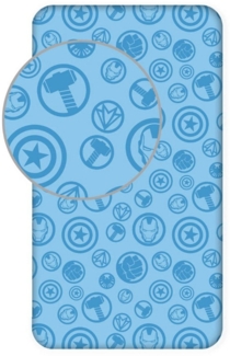MARVEL Spannbettlaken Spannbettlaken Avengers, (1 Stück)