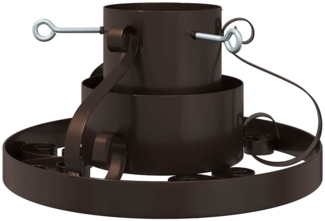 vidaXL Weihnachtsbaumständer Antikes Kupfer 40 x 40 x 20,5 cm Stahl 42019193