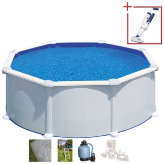Atlantis Stahlwandpool Rund Ø 350 x 132 cm