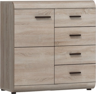 Sideboard Link Kommode 80 x 42 x 86,5 cm Eiche Sonoma MDF 1-türig