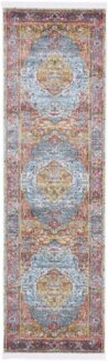 carpetfine Läufer Esha, rechteckig, Höhe: 8 mm, Vintage Look, Wohnzimmer