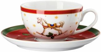 Hutschenreuther Tasse Happy Wintertime Kombitasse 2tlg, Porzellan