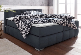 Guido Maria Kretschmer Home&Living Boxspringbett Chelles, inkl. Topper, in XXL- Überlänge 220 cm, Unterbox mit feine Wölbung