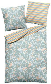 Dormisette Bettwäsche Dormisette Fein Biber Wende Bettwäsche Mint 135x200 80x80 cm, Biber, Biber Wendebettwäsche