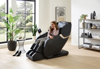 WELCON Massagesessel Massagesessel PRESTIGE III 4D mit Scan Funktion und Heizung