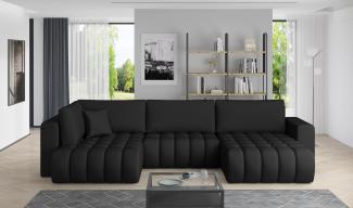 Wohnideebilder Bonito Schwarz Ecksofas & Eckcouches CO-BON-RT-11SOF