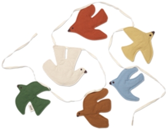 Ferm Living Swif Bird Girlande - Multi Grün