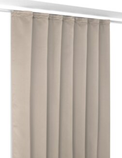 Beautex Verdunkelungsvorhang Verdunkelungsgardine Kräuselband Vorhang blickdicht abdunkelnd, Kräuselband (1 St), verdunkelnd
