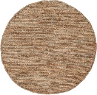 carpetfine Teppich Nala Juteteppich Naturfaser, rund, Höhe: 9 mm, wendbar, aus 100% Jute, in vielen Größen und Formen, quadratisch, rund