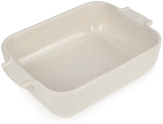 Peugeot Appolia Auflaufform rechteckig 25 cm weiss