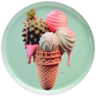 Giftcompany Tablett Dekotablett Love Trays Eis (12,7cm)