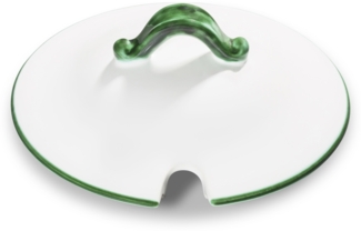 Gmundner Keramik Grüner Rand, Oberteil Suppentopf