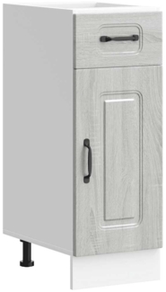 vidaXL Küchenunterschrank Kalmar Grau Sonoma Holzwerkstoff 853463