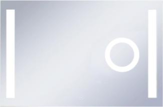vidaXL Badezimmer-Wandspiegel mit LED-Beleuchtung und Touch-Sensor, 100x60 cm