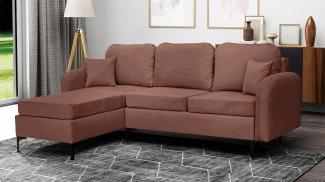 Ecksofa Vadrin L, Seite: Links, Farbe: Manila 29