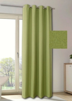 my home Vorhang MAILAND (1 St), Ösen, blickdicht, blickdicht, verschiedene Farben, 140 x 235, Sicht- und Lichtschutz