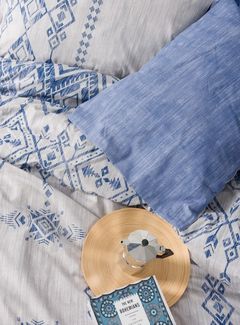 L'Essentiel Maison Bettwäsche Set Cleo, %100 Baumwolle, 3 teilig, Atmungsaktiv, Nachhaltig produziert mit OEOKO-TEX, Pflegeleicht