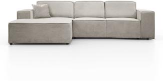 Beautysofa Ecksofa PEDRO, Breite: 267cm, viele Farbvarianten