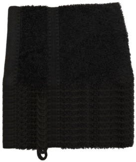 Julie Julsen Waschhandschuh 1-Waschhandschuh-Schwarz-Waschhandschuh 15x21 cm, (1-St)
