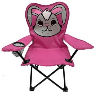 Linder Exclusiv GmbH Campingstuhl Kinder Camping-Stuhl Falt-Armlehnstuhl Kinderstuhl Stuhl Campingsessel, leichter Transport - inklusive Tragetasche